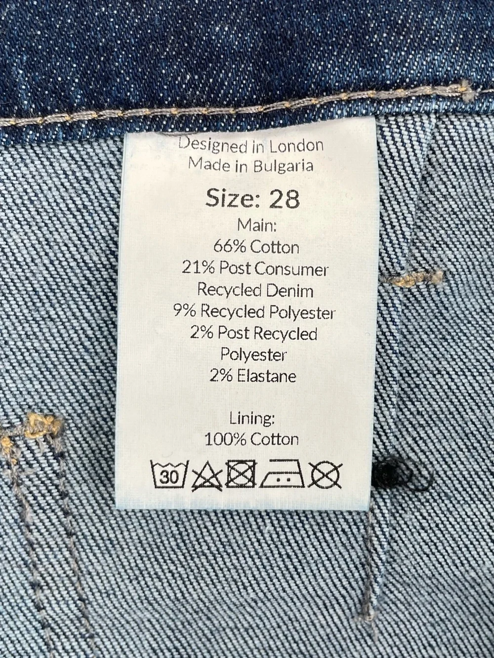 Saint and Sofia Bowie Stretch Flare Jeans